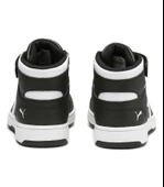 Puma Rebound Layup SL V Çocuk Ayakkabı Siyah 37048801 Beyaz - 3
