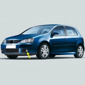 VW Golf 5 2004-2008 Ön Tampon Sol Ön Sis Farı 1K0941699C - 1