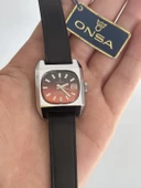 Onsa Deri Kordon Vintage Kadın Kol Saati 022 (Kutusuz) thumbnail 1