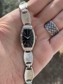 Onsa Gümüş Kordon Vintage Kadın Kol Saati 014 (Kutusuz) thumbnail 3