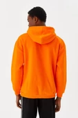 No Fear Erkek Sweatshirt Kapüşonlu Turuncu M500246 - 3