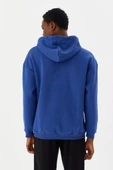 No Fear Erkek Sweatshirt Kapüşonlu Mavi M500229 - 5
