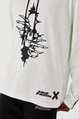 No Fear Erkek T-shirt Uzun Kollu Beyaz M500231 - 4