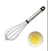 Tel Yumurta Çırpma Teli Çırpıcı Metal Siyah - 2