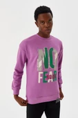 No Fear Erkek Sweatshirt Mor M500238 - 3