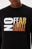 No Fear Erkek Sweatshirt Siyah M500260 - 5