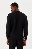 No Fear Erkek Sweatshirt Siyah M500260 - 6