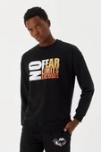 No Fear Erkek Sweatshirt Siyah M500260 - 2