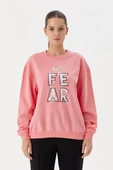 No Fear Kadın Sweatshirt Pembe 72500 - 1