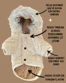 Baby Blue Comfy Köpek Montu, Köpek Ceketi, Köpek Dış Giyim - 6