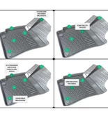 Hyundai İoniq 5 2023 Model 4D Bagaj Paspas Set thumbnail 4