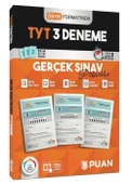 Puan Yayınları TYT 3 Deneme Gerçek Sınav Provası - 1