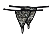ASM1228 Kadın 2 Li Leopar Aklı Sarsıtan String - 1