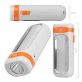 S-link SL-8677 1W 1+10 SMD Ledli Şarjlı Işıldak 22140 thumbnail 3