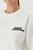 No Fear Kadın Sweatshirt Beyaz 72466 - 3