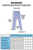 Paçaları Dikişsiz ve Yüksek Belli Cepli Astarsız Kadın Kot Pantolon Mom Fit Jean Antrasit Denim - 3