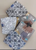 BERRAK 1053 ERKEK DESENLİ BOXER ŞORT 12 ADET - 4