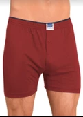 BERRAK 1099 ERKEK PENYE BOXER ŞORT 10 ADET  2XL BORDO - 1