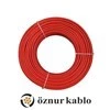 30 Metre Öznur 6 MM Solar Kablo H1Z2Z2-K Kırmızı (FOTOVOLTAİK) - 1