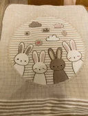 Özdilek Hello Rabbıt Bebek Battaniyesi (100x120)-Bej - 1