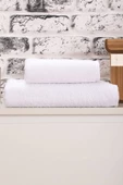 2 Parça Kadın / Erkek Banyo Duş Hamam Havlu Seti 90x150 Cm %100 Pamuklu - 8