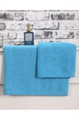 2 Parça Kadın / Erkek Banyo Duş Hamam Havlu Seti 90x150 Cm %100 Pamuklu - 12