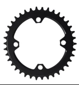 Bisiklet Aynakol Tek Yaprak 104 BCD 9/10/11 Uyumlu Aynakol Yaprağı 38T Siyah thumbnail 2