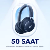 Anker SoundCore Space Q45 Mavi Kulak Üstü Bluetooth Kulaklık thumbnail 2