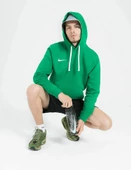 Nike Park Hoodie Yeşil Erkek Kapüşonlu Sweatshirt - CW6894-302 - 1