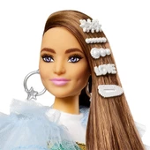 Barbie Extra Renkli Elbiseli Bebek - 3