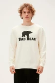 BAD BEAR LOGO CREWNECK ERKEK SWEATSHIRT - 2