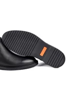 Anzer Siyah Hakiki Deri Erkek Bot thumbnail 3