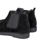 Anzer Siyah Hakiki Süet Deri Erkek Bot - 5
