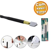 Cam Kesici Elması Yağlı 178 mm Profesyonel Kesici THT561781 Elmas Cam Kesme Tekerleği Kiti - 1