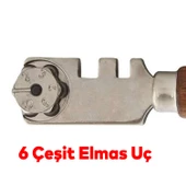 Cam Kesici Elması 130 mm Klasik Kesici THT561301 Elmas Cam Kesme Tekerleği Kiti - 2