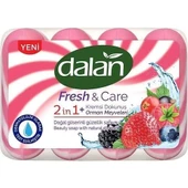 Dalan Fresh Care Güzellik Sabunu Orman Meyveleri 4 X 90ml (360 gr) - 1