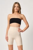 Emay 2707 Kadın Lazer Kesim Boxer Korse - 1
