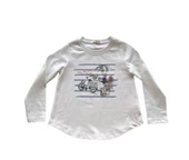 Karemela Kız çocuk Ecru Uzun Kollu Tshrt thumbnail 1