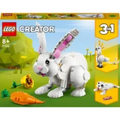 LEGO Creator 31133  3’ü 1 Arada Beyaz Tavşan (258 Parça) - 1