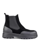 Honaz Siyah Hakiki Süet Siyah Deri Erkek Bot thumbnail 1