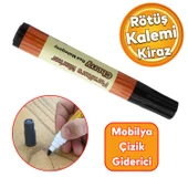 Mobilya Rötuş Kalemi Ahşap Masa Sehpa Dolap Kalemi Çizik Giderici Çatlak Kapatıcı Kiraz Renk - 1