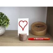 Kalıcı İşaretleyici Mercure Kırmızı Kalem Metal Plastik Cam Ahşap Yüzey Suya Dayanıklı Akrilik Uç - 4