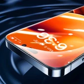 Vendas iPhone 15 Pro Uyumlu Warrior 0.33mm Oleofobik Hardness Air Tempered Cam Ekran Koruyucu 2 Adet - 3