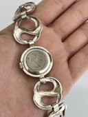 Onsa Çelik Kordon Vintage Kadın Kol Saati D-059 (Kutusuz) - 4