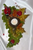 Uğurböceği Yaprak Mumluk - 9