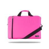 Classone WTX206 Wtxpro  Serisi 15.6 Inch Uyumlu Su Geçirmez Kumaş  Notebook Sırt Çantası Pembe - 1