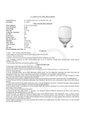 50W Torch Led Ampul Amber Işık 10 Adet - 2
