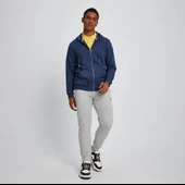 Ellesse Erkek Sweatshirt Fermuarlı Kapüşonlu Lacivert - 1