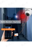 Ampul Kamera Harekete Duyarlı Gece Görüşlü Sesli Kablosuz 360 Hd Ip Kamera - 4