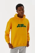 No Fear Erkek Sweatshirt Kapüşonlu Hardal M500243 - 4